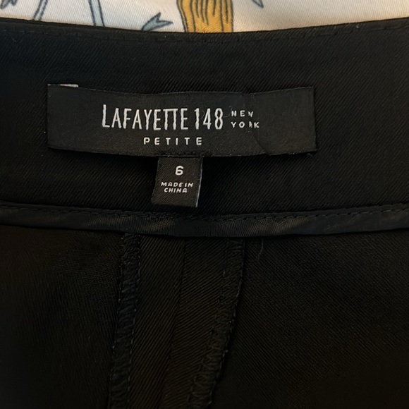 Lafayette 148 New York Wool Double Face Barrow Pant - Picture 12 of 12